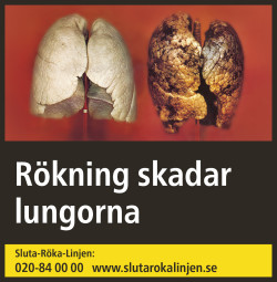 Sluta-Rka-Linjen redo fr kning av samtal tack vare varningsbilderna -  Tobaksfakta
